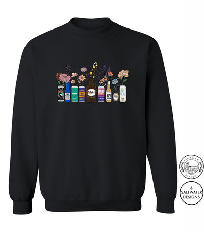 Sea Bloom Designs Local Beer Unisex Crewneck Sweatshirt