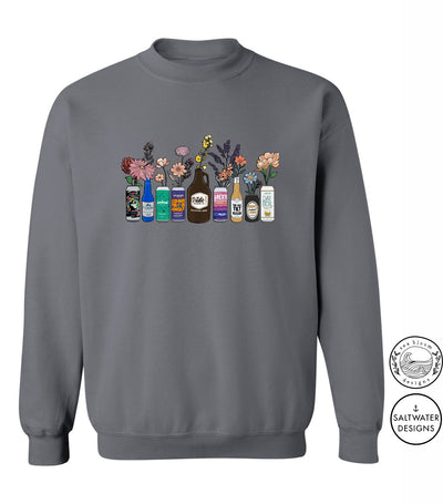 Sea Bloom Designs Local Beer Unisex Crewneck Sweatshirt