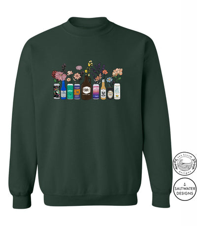 Sea Bloom Designs Local Beer Unisex Crewneck Sweatshirt