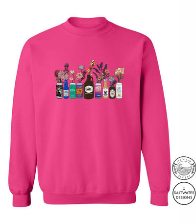 Sea Bloom Designs Local Beer Unisex Crewneck Sweatshirt