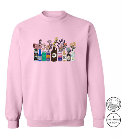 Sea Bloom Designs Local Beer Unisex Crewneck Sweatshirt