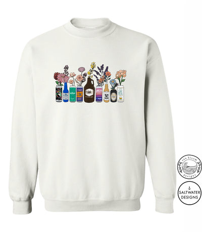 Sea Bloom Designs Local Beer Unisex Crewneck Sweatshirt