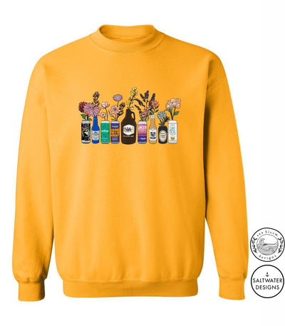 Sea Bloom Designs Local Beer Unisex Crewneck Sweatshirt