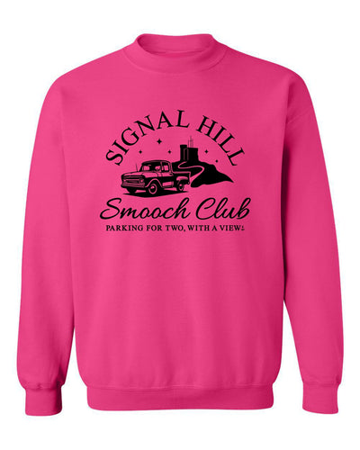 "Signal Hill Smooch Club" Unisex Crewneck Sweatshirt