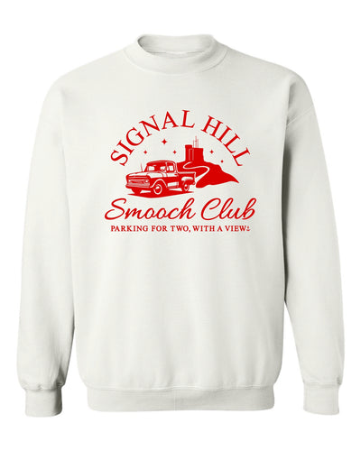 "Signal Hill Smooch Club" Unisex Crewneck Sweatshirt