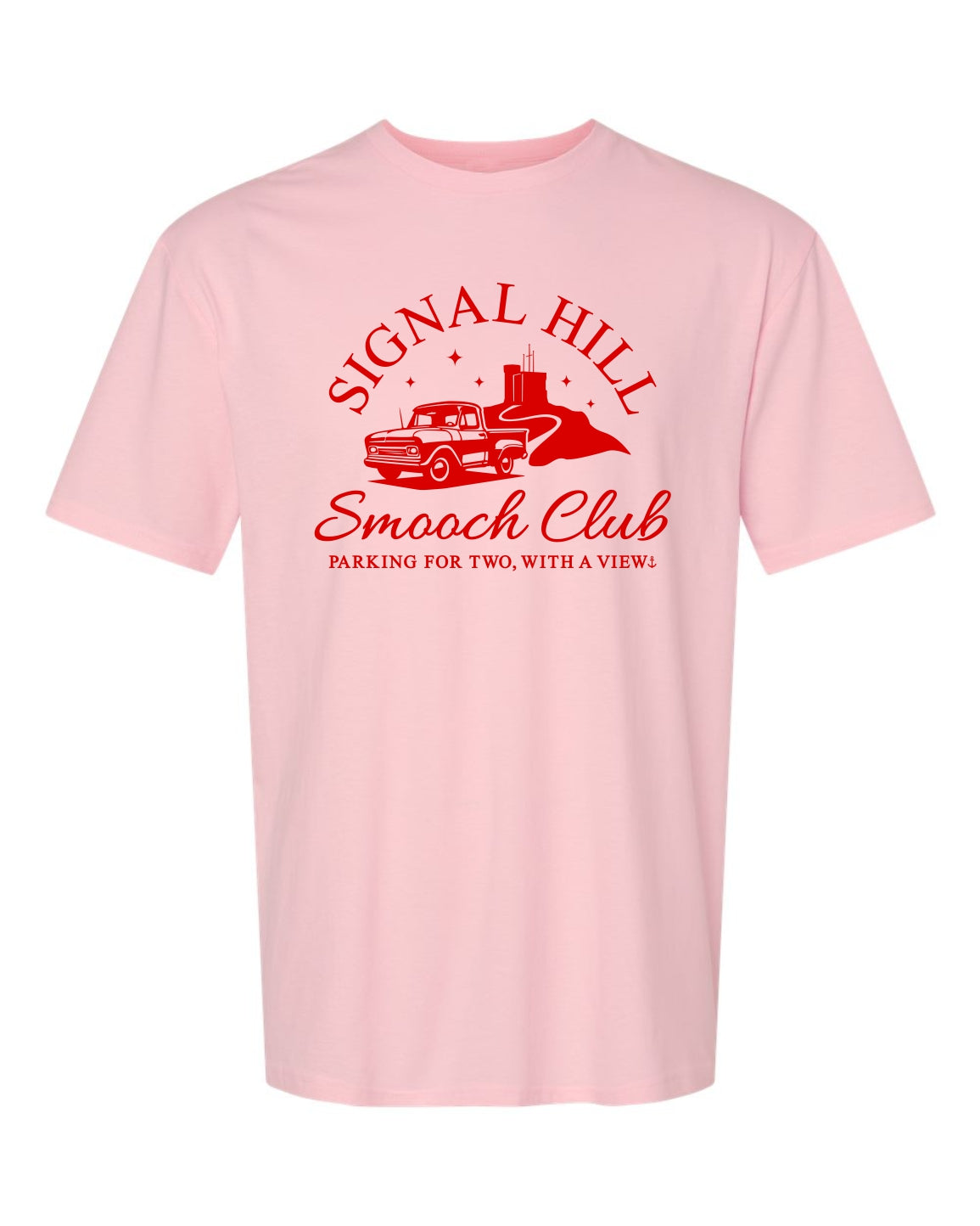 "Signal Hill Smooch Club" Unisex T-Shirt