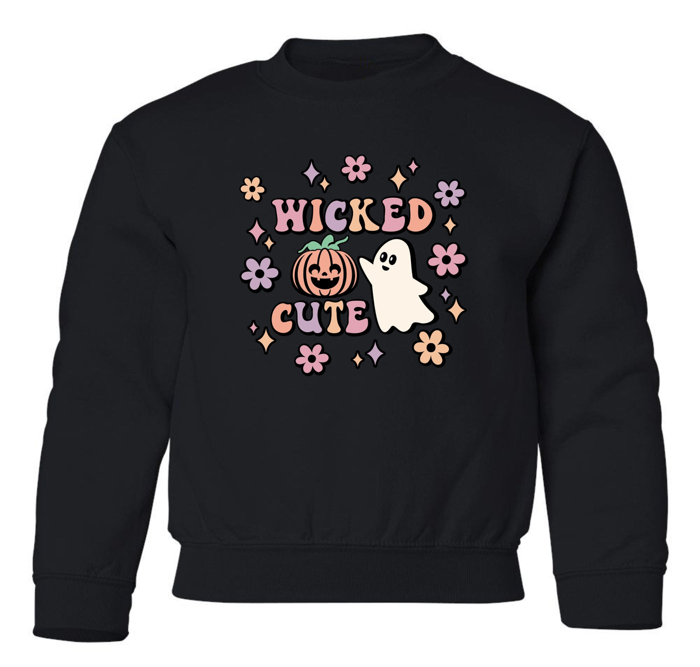 "Wicked Cute" Toddler/Youth Crewneck Sweatshirt