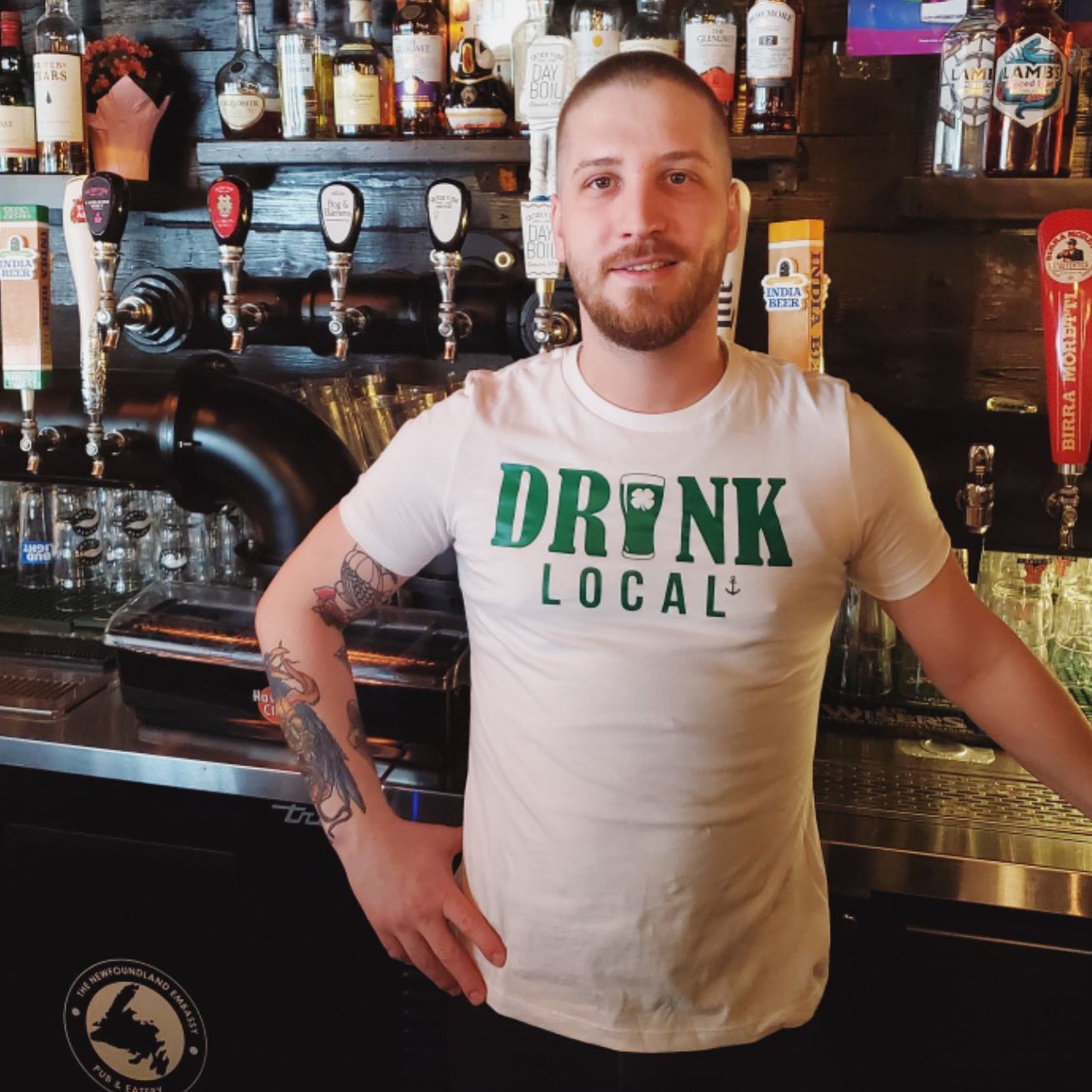"Drink Local" St. Patrick's Day T-Shirt