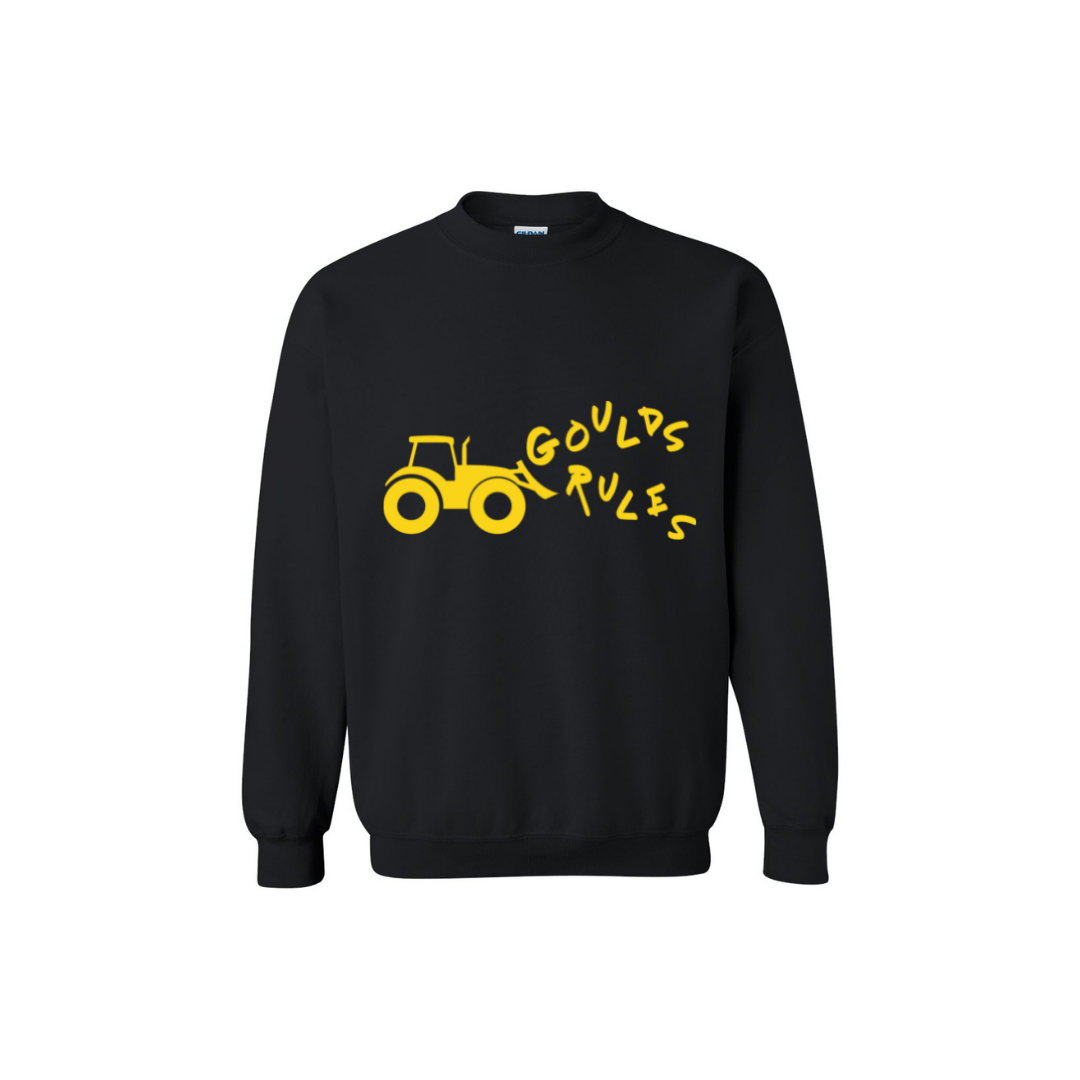 "Goulds Rules" Tractor Unisex Crewneck Sweatshirt