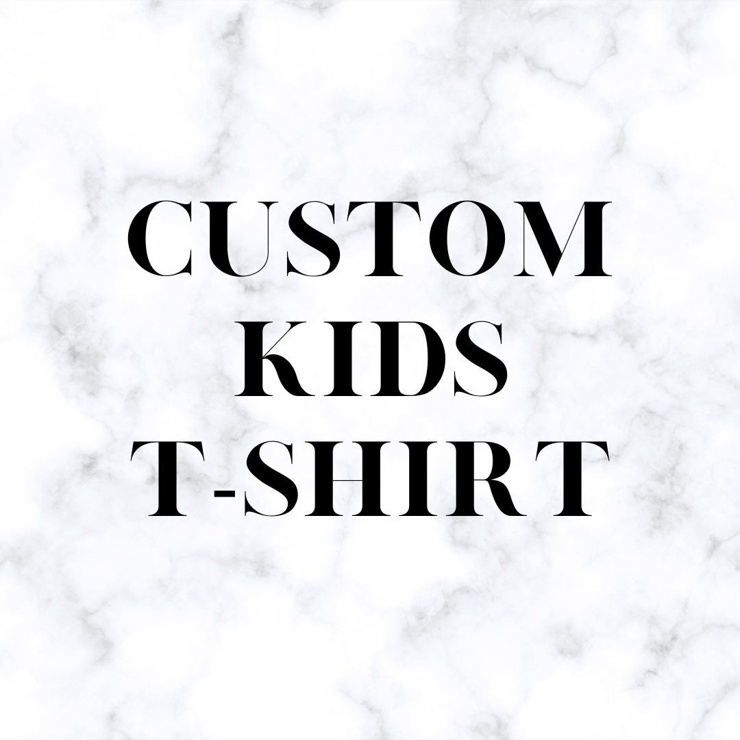 Custom Toddler/Youth T-Shirt