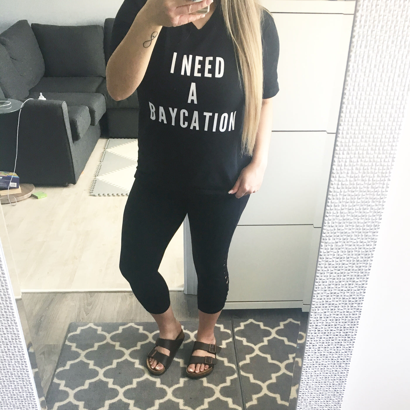 "I Need a Baycation" T-Shirt