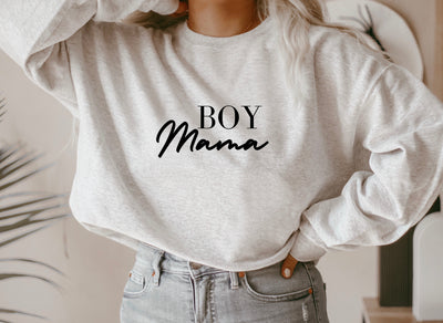 "Boy Mama" Unisex Crewneck Sweatshirt