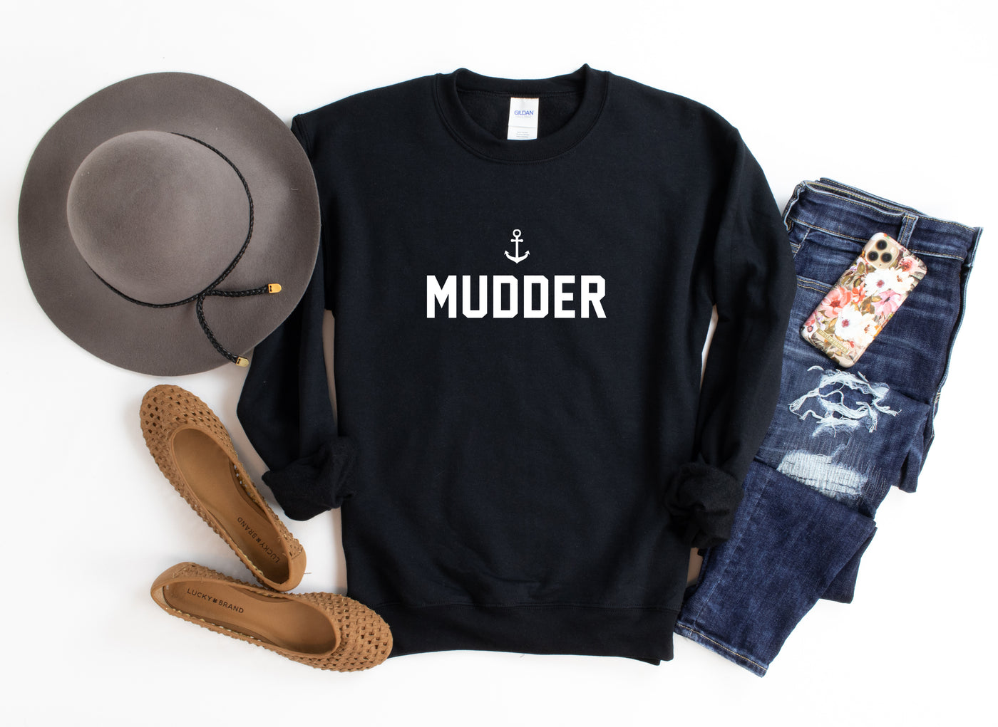 "Mudder" Unisex Crewneck Sweatshirt
