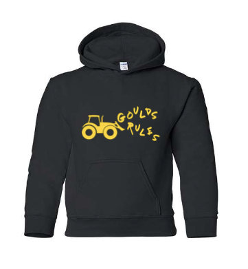 "Goulds Rules" Tractor Youth Hoodie
