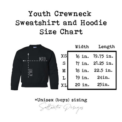"Flat Out" Youth Hoodie