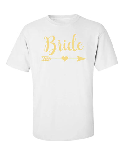 "Bride" (Arrow Heart Design) T-Shirt