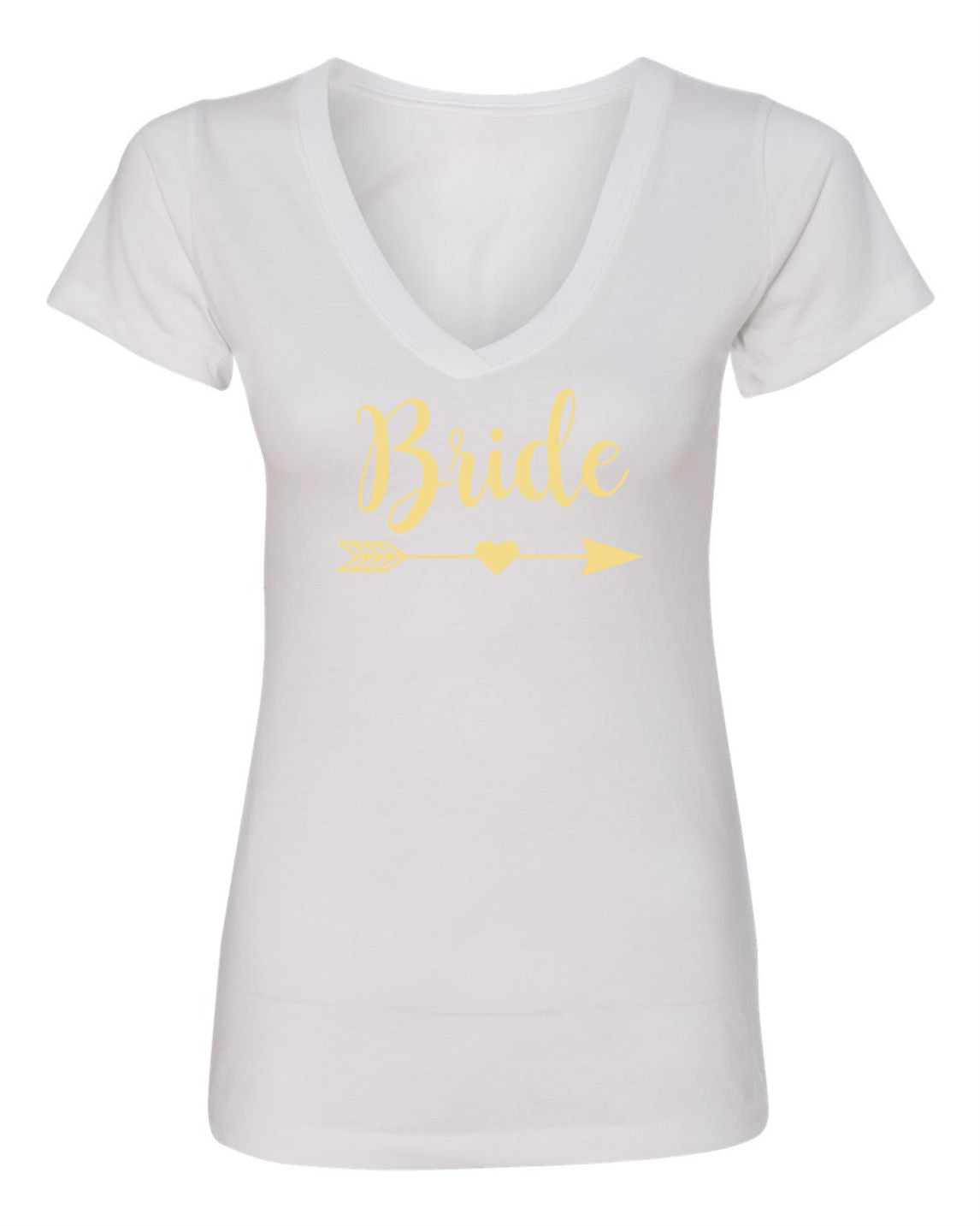 "Bride" (Arrow Heart Design) T-Shirt
