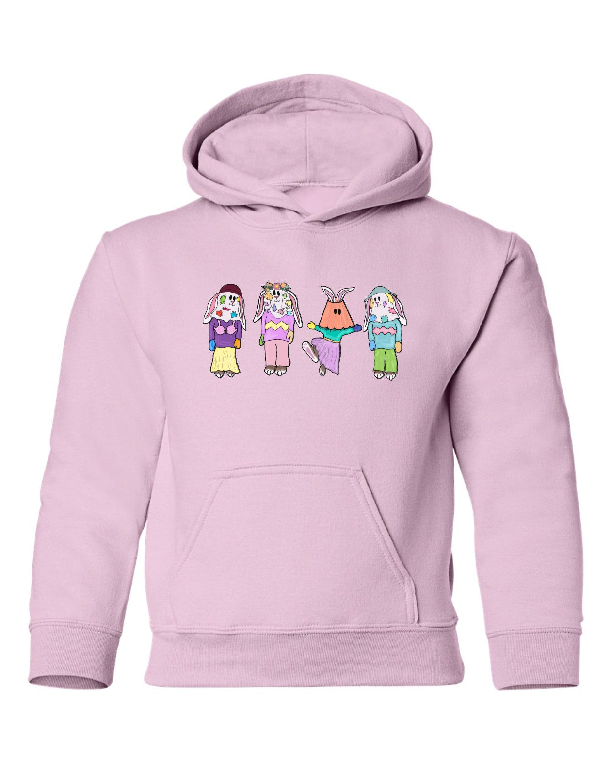 Bunny Mummers Youth Hoodie