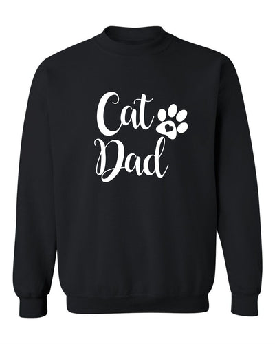 "Cat Dad" Unisex Crewneck Sweatshirt
