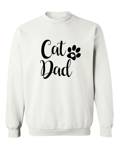 "Cat Dad" Unisex Crewneck Sweatshirt