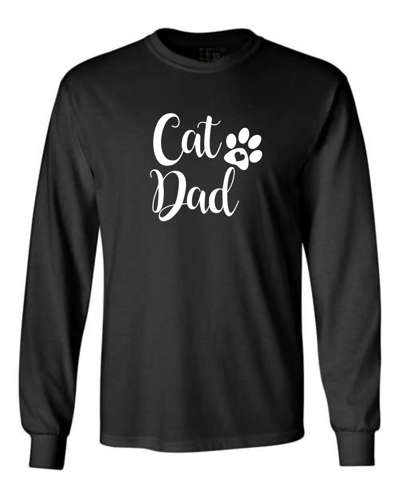 "Cat Dad" Unisex Long Sleeve Shirt