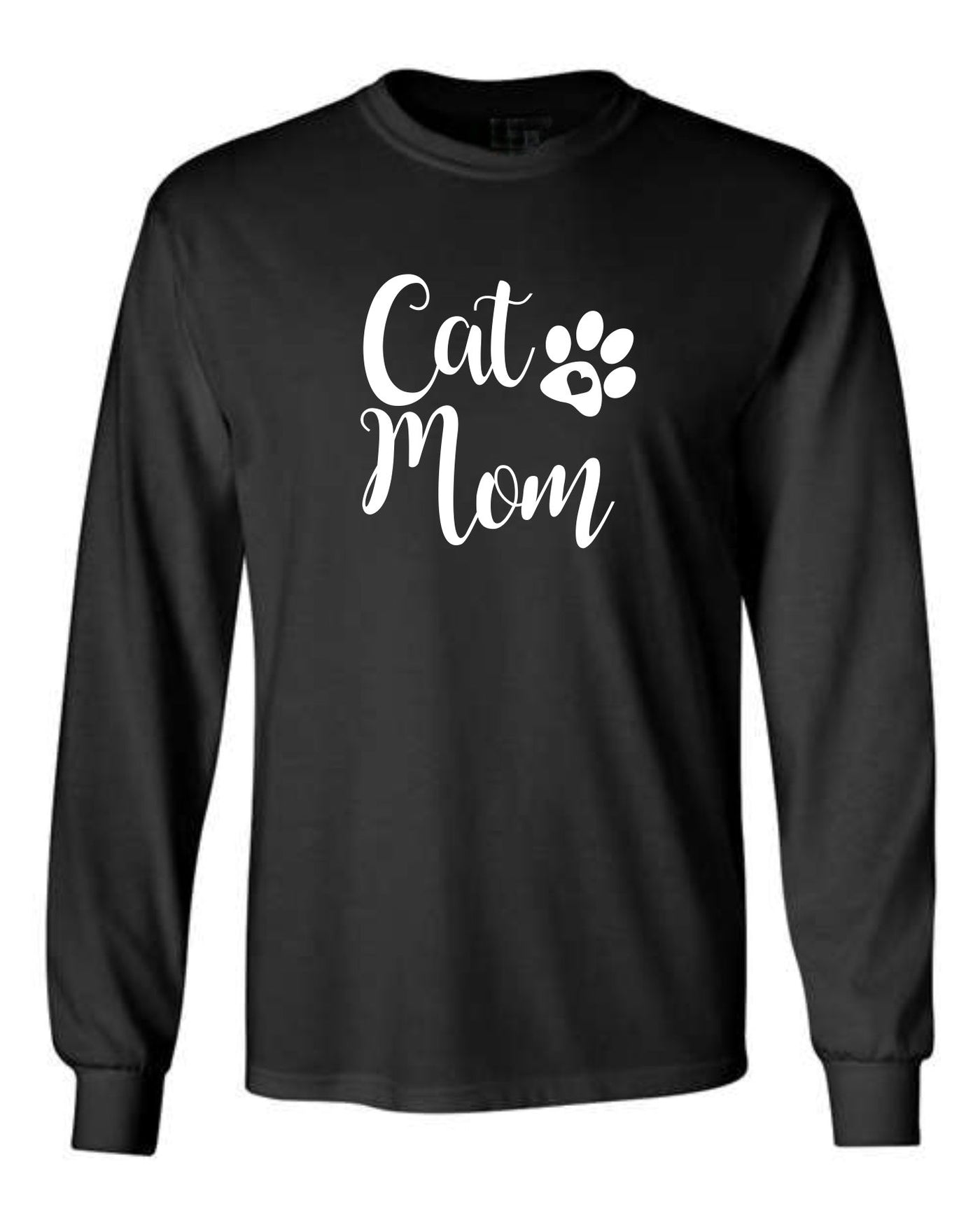 "Cat Mom" Unisex Long Sleeve Shirt