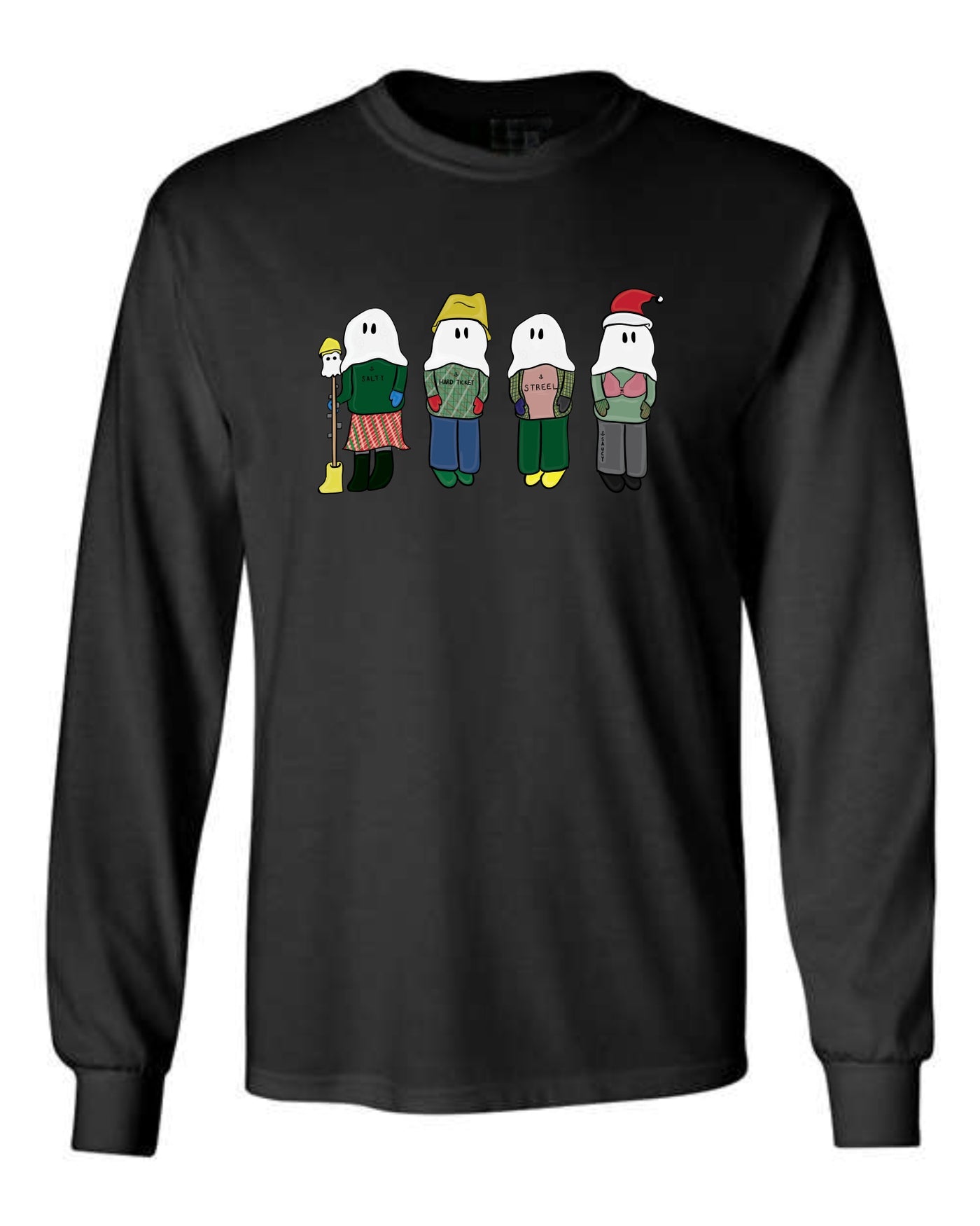 Christmas Mummers Unisex Long Sleeve T-Shirt
