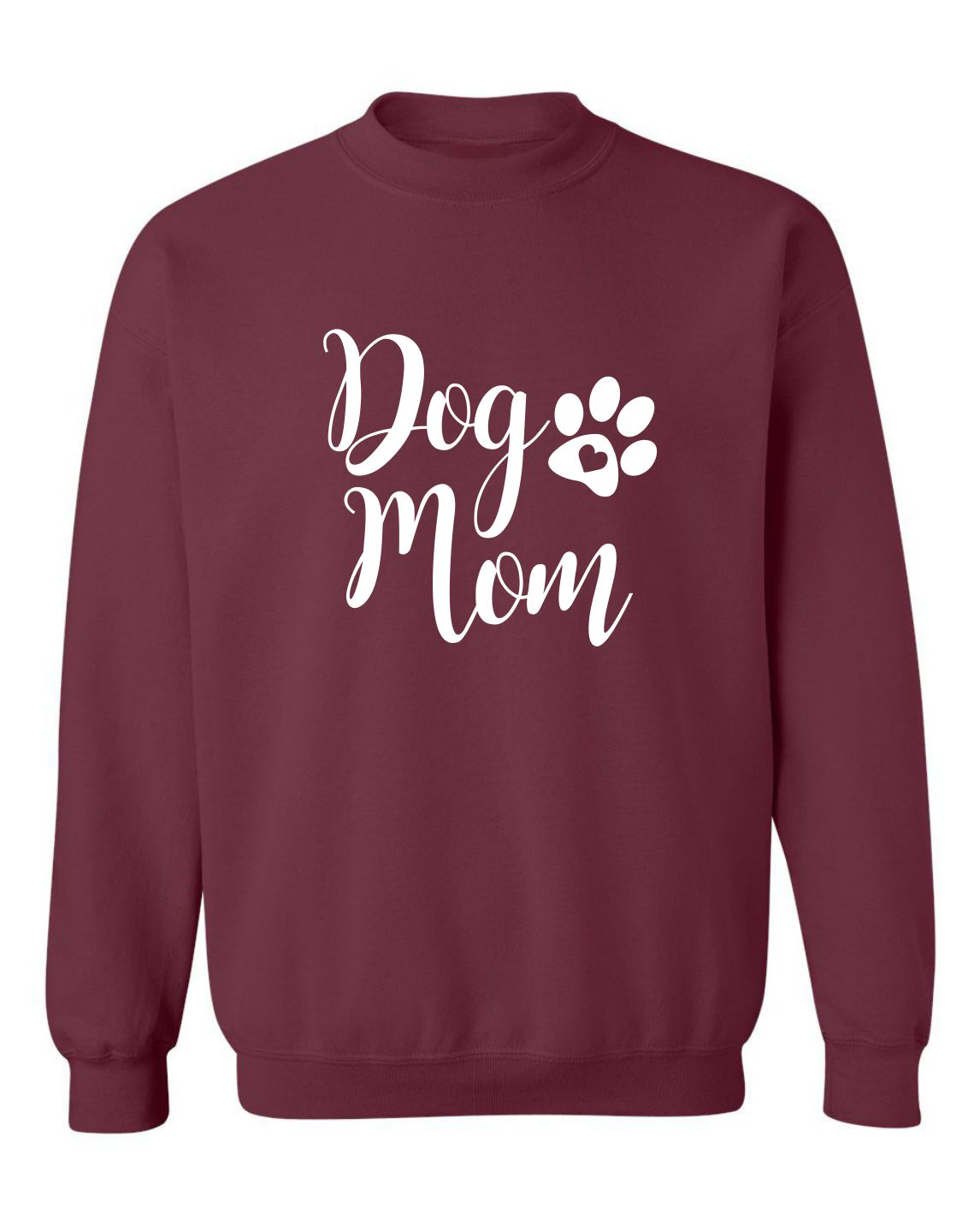 "Dog Mom" Unisex Crewneck Sweatshirt