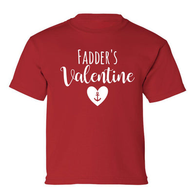 "Fadder's Valentine" Toddler/Youth T-Shirt