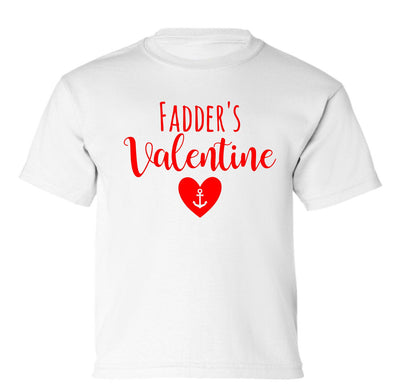 "Fadder's Valentine" Toddler/Youth T-Shirt
