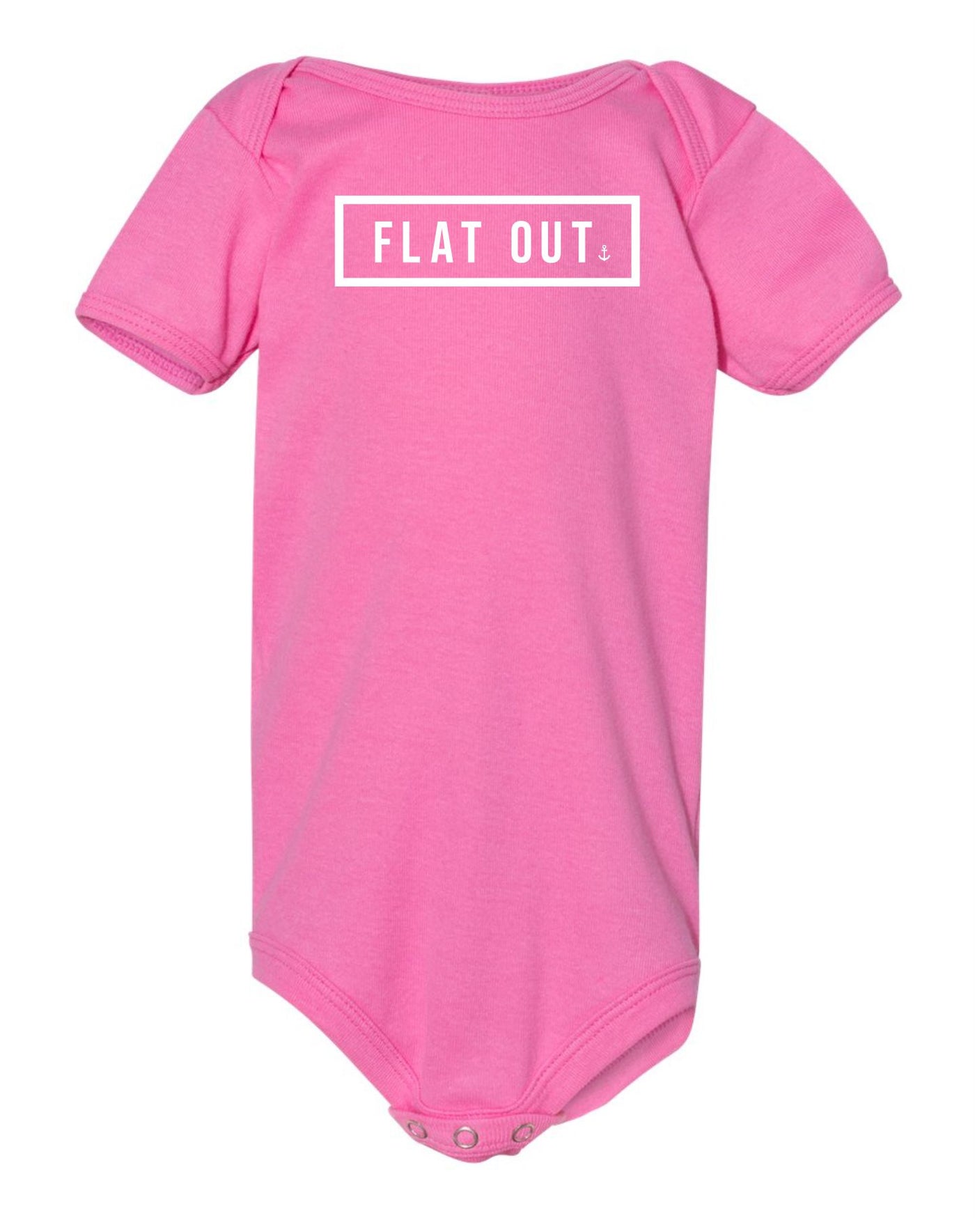 "Flat Out" Onesie