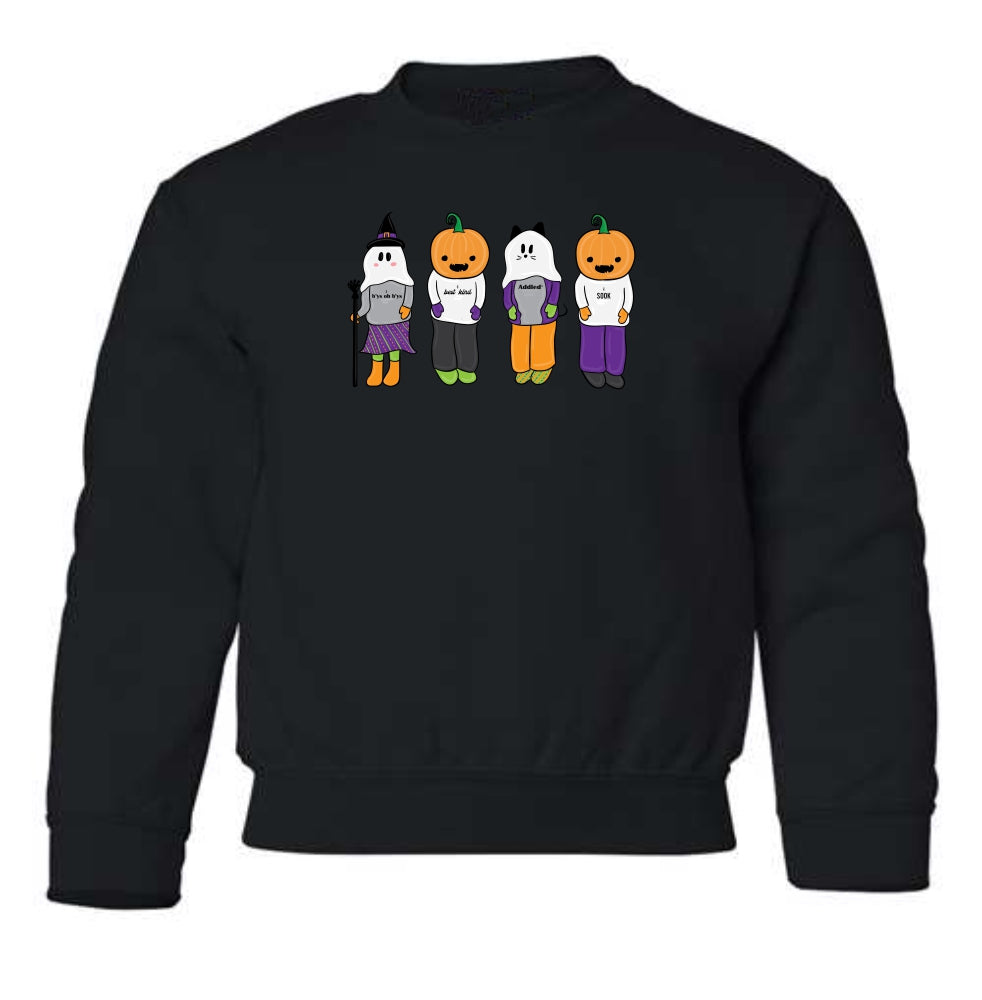 Halloween Mummers Toddler/Youth Crewneck Sweatshirt
