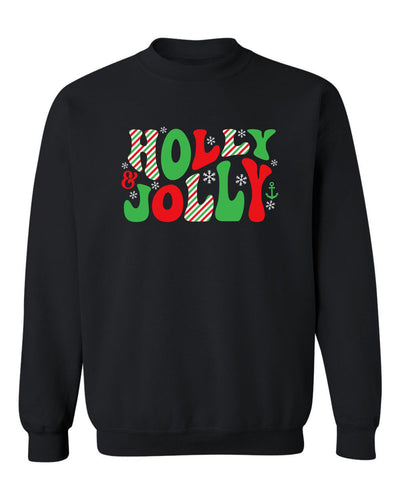 "Holly and Jolly" Unisex Crewneck Sweatshirt