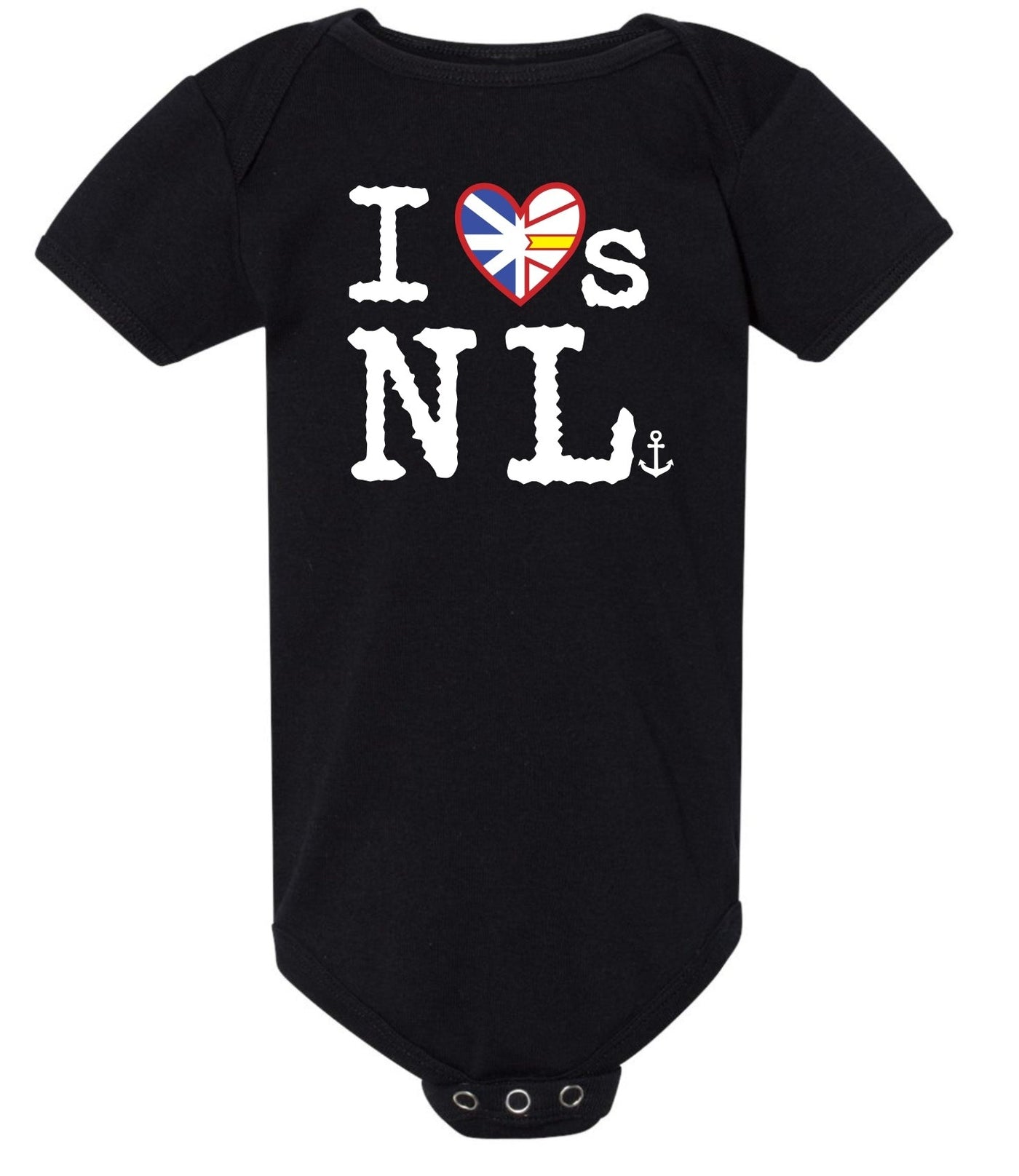 "I Loves NL" Flag Heart Onesie
