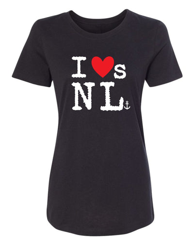 "I Loves NL" Red Heart T-Shirt