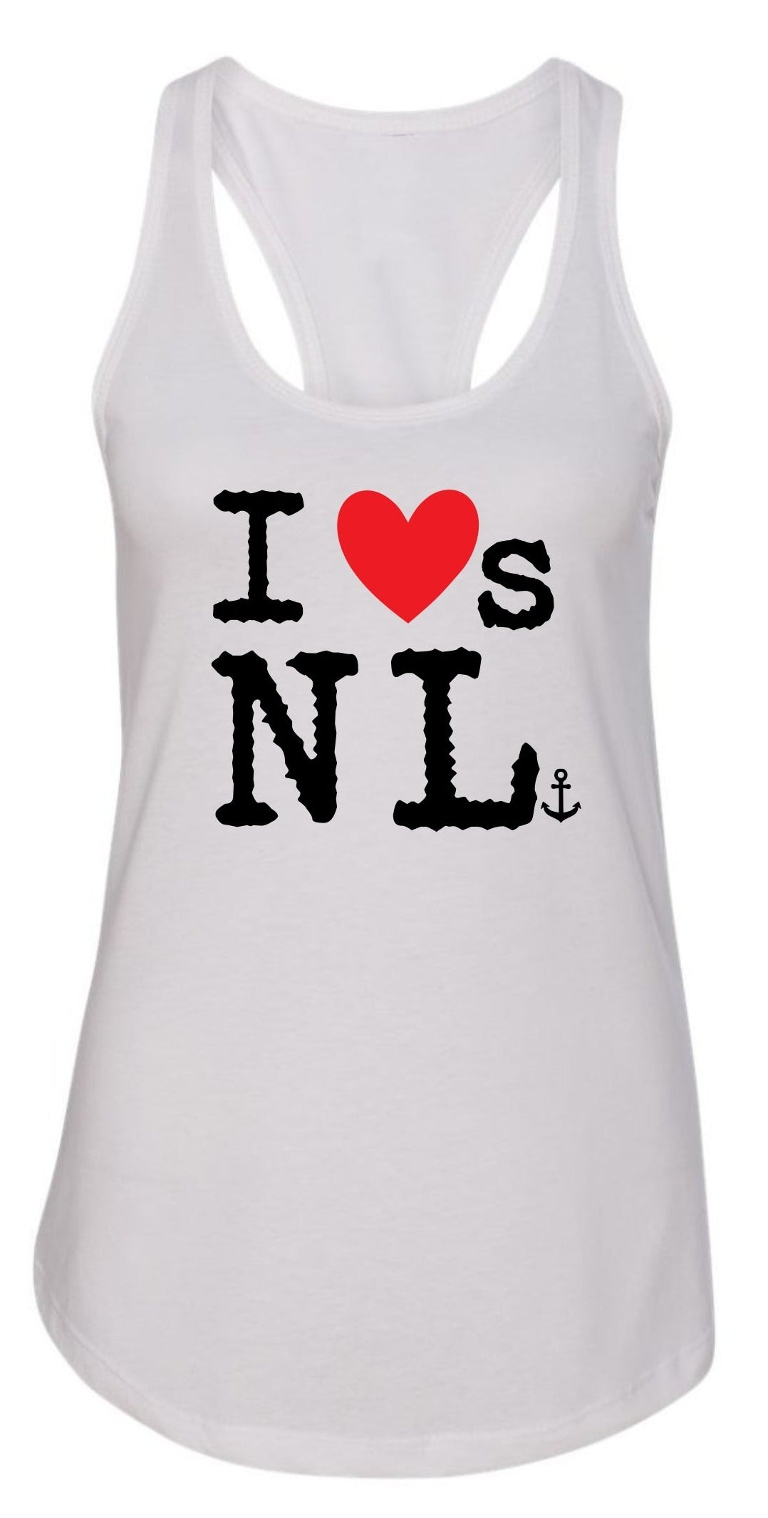 "I Loves NL" Red Heart Ladies' Tank Top