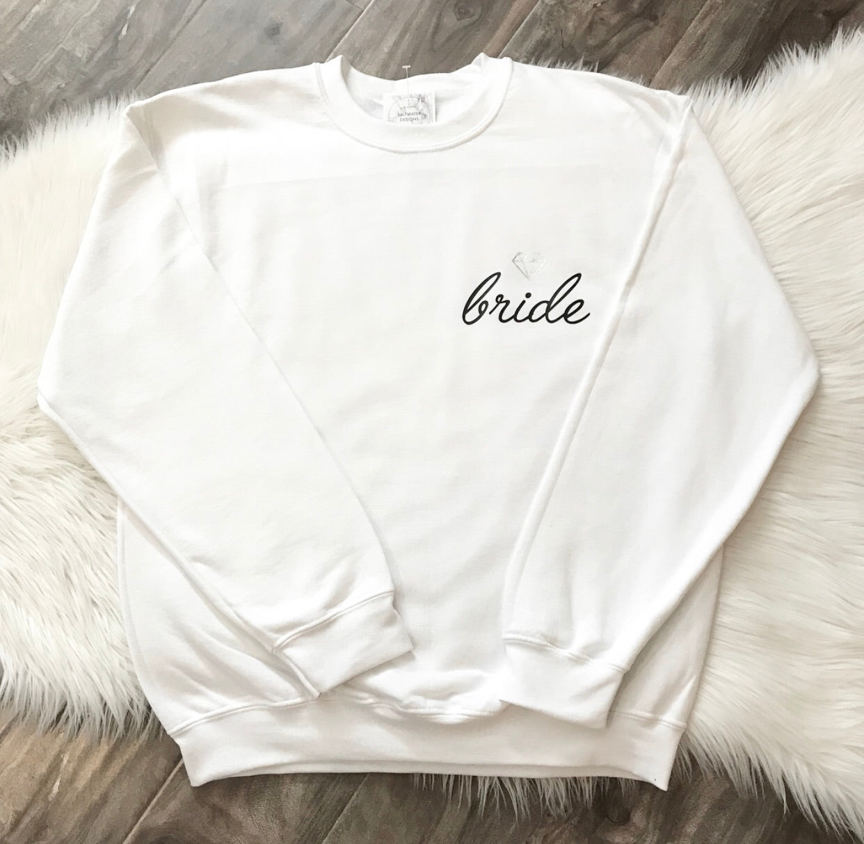 "Bride" Unisex Crewneck Sweatshirt