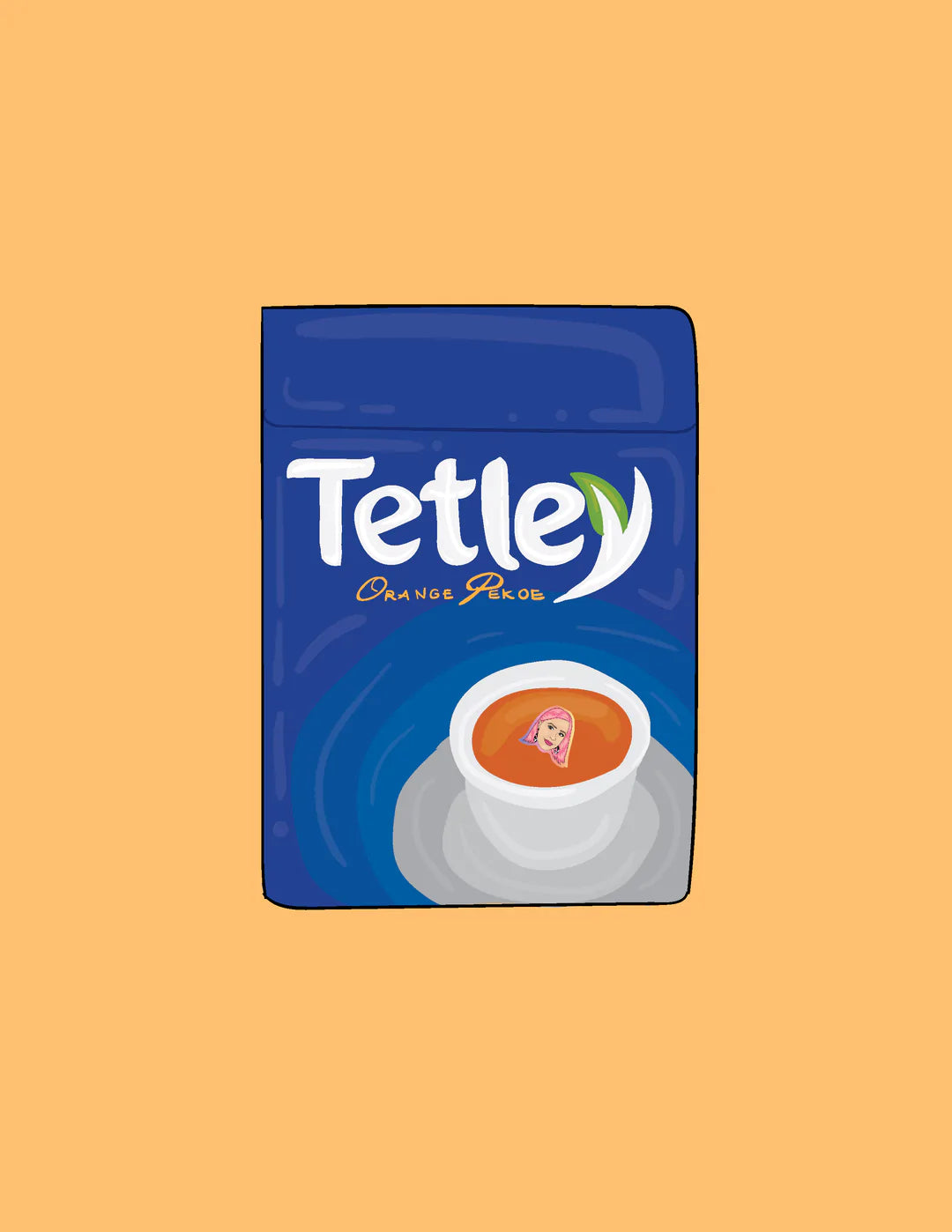 TETLEY TEA 8x10 PRINT