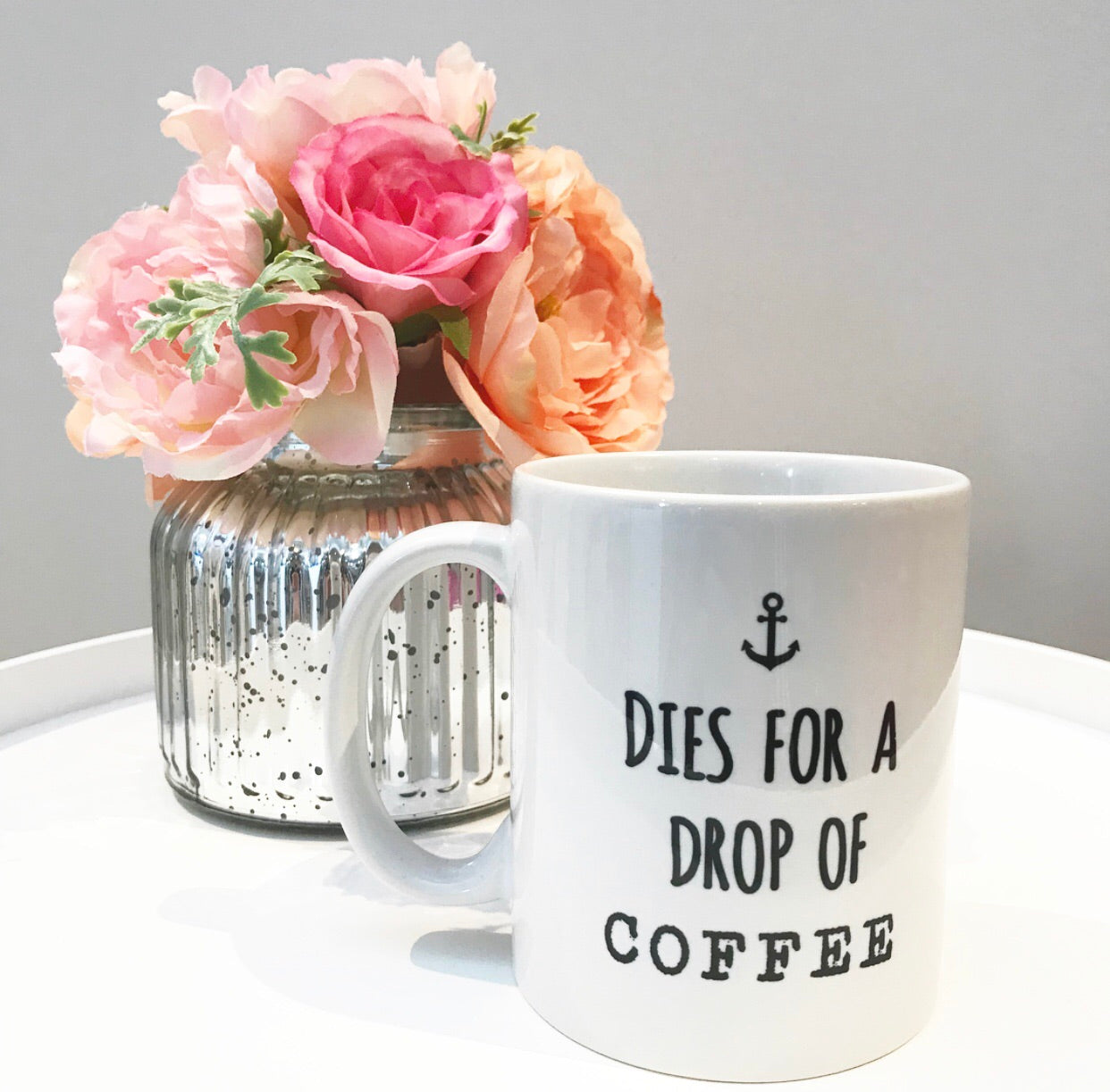 "Dies For A Drop Of Coffee" 11oz Mug
