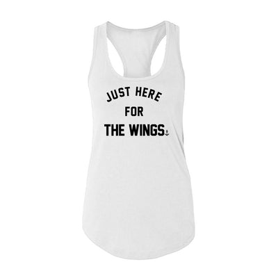 "Just Here For The Wings" Ladies' Tank Top