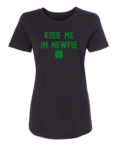 "Kiss Me I'm Newfie" T-Shirt