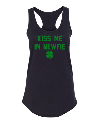"Kiss Me I'm Newfie" Ladies' Tank Top