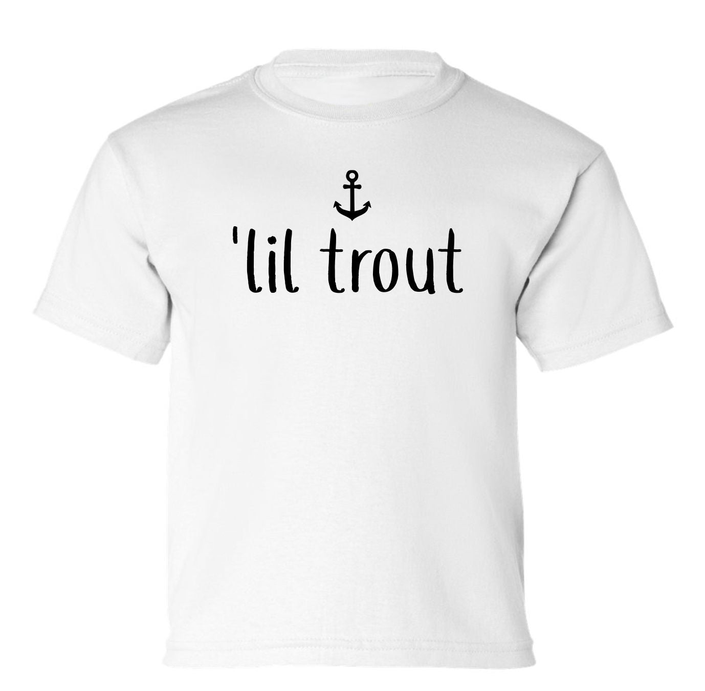 Lil Trout Toddler/Youth T-Shirt White / Youth S