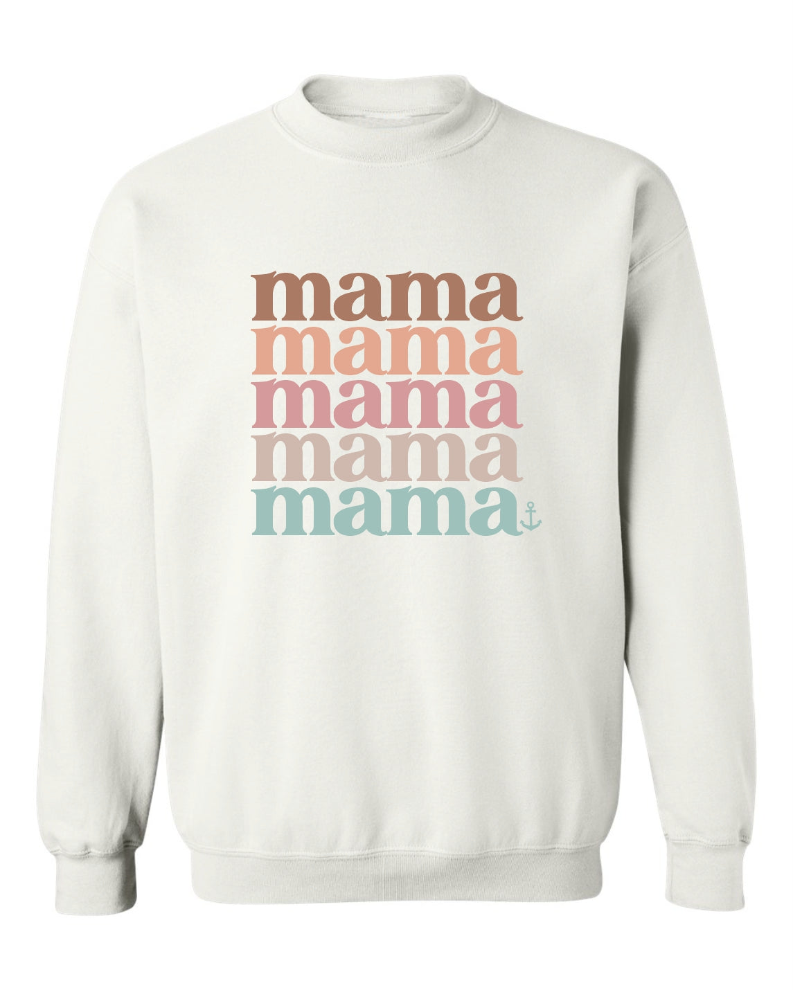 "Mama" Multicolour Unisex Crewneck Sweatshirt