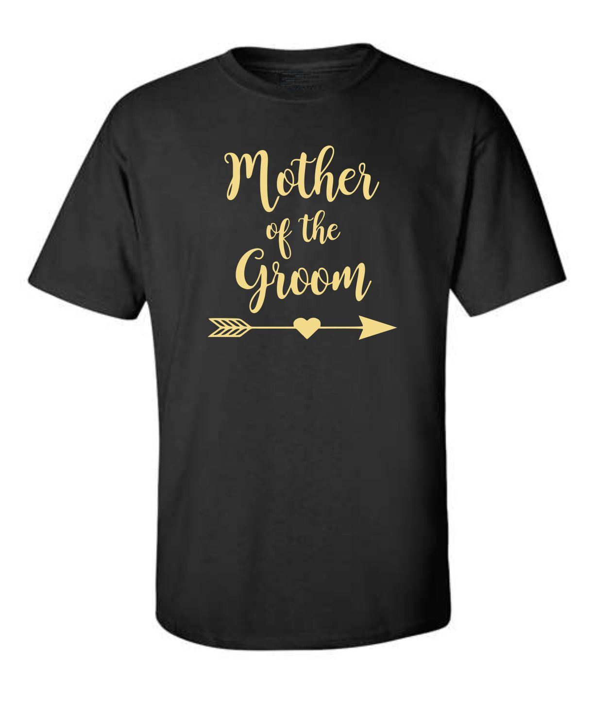 "Mother of the Groom" (Arrow Heart Design) T-Shirt