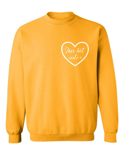 "Nar Bit Cute” Unisex Crewneck Sweatshirt
