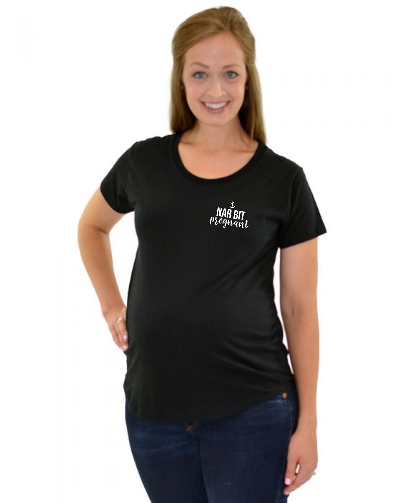 "Nar Bit Pregnant" Maternity T-Shirt
