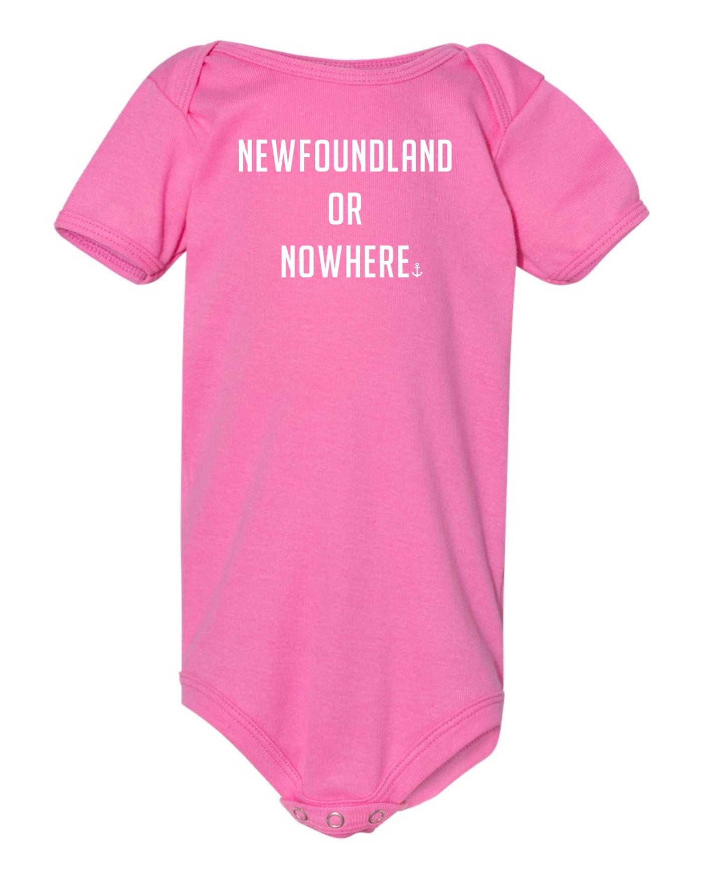 "Newfoundland Or Nowhere" Onesie