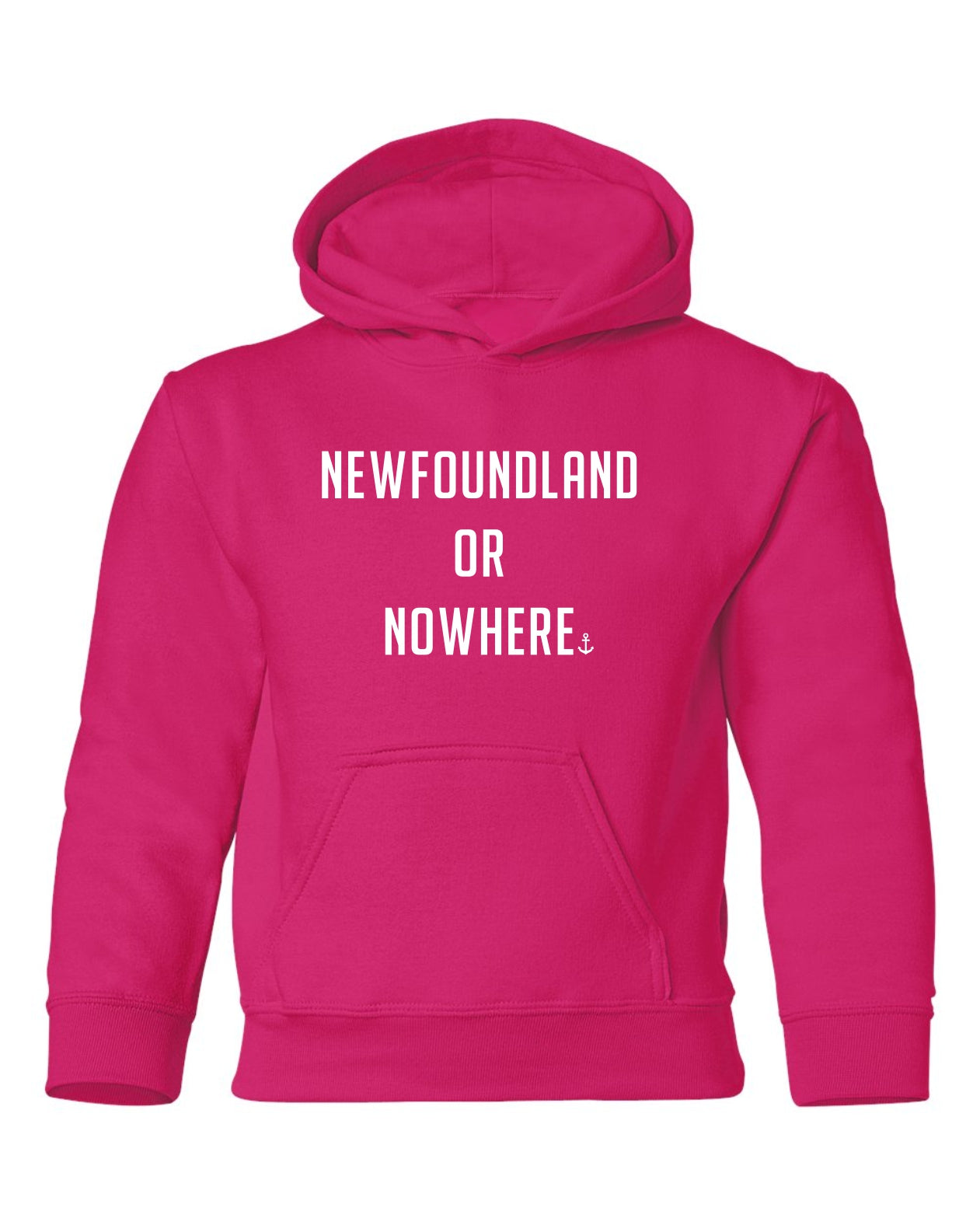 "Newfoundland Or Nowhere" Youth Hoodie