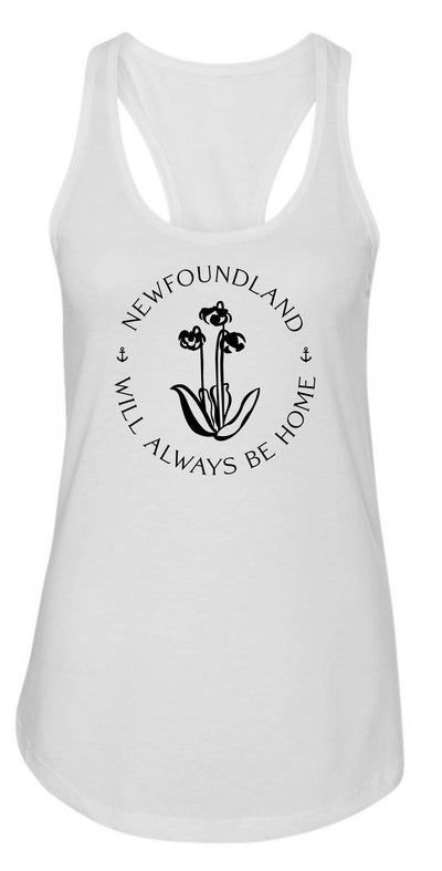 "Newfoundland Will Always Be Home" Ladies' Tank Top